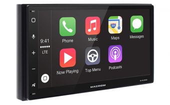 MACROM M-DL9000 navigácia 2DIN s Apple CarPlay a Android Auto funkciou
