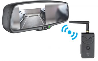 Monitor v zrkadle s Wifi prenosom signálu