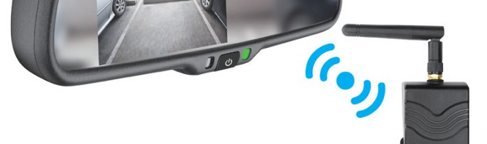 Monitor v zrkadle s Wifi prenosom signálu